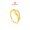 MASDORA 916 Gold Ring Cincin Emas ~ Sparkling Vein New Fashion (EMAS 916/22K)