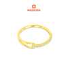 MASDORA 916 Gold Ring Cincin Emas ~ Sparkling Elegant Knot (EMAS 916/22K)