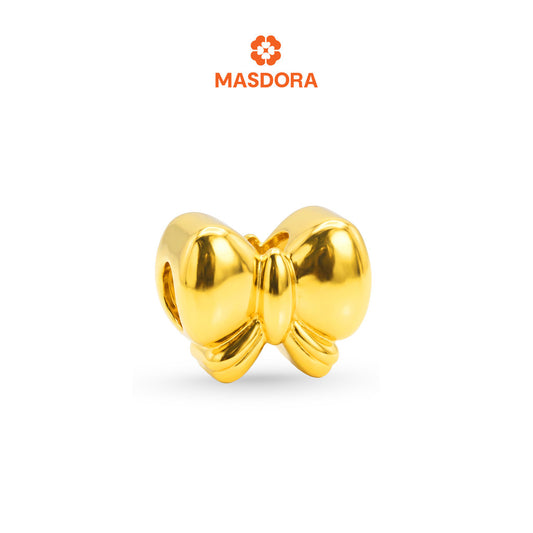MASDORA 916 Gold Beads Bead Emas ~ Golden Sleek Ribbon (EMAS 916/22K)