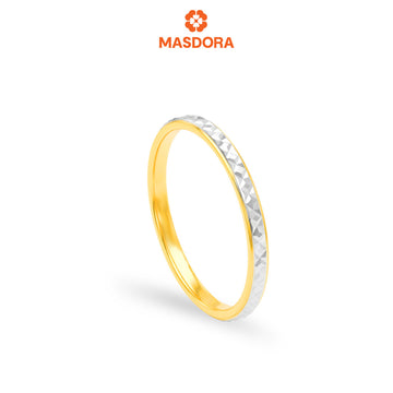 MASDORA 916 Gold Ring Rings Cincin Emas ~ Duotone Premium Cutting Band (EMAS 916/22K)