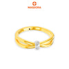 MASDORA 916 Gold Ring Rings Cincin Emas ~ HG Duotone Twisted Knot Cutting (EMAS 916/22K)