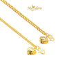 MASDORA 916 Gold Bracelet Rantai Tangan Emas ~ Gajah Licin Fluffy Love (EMAS 916/22K)