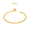 MASDORA 916 Gold Bracelet Rantai Tangan Emas ~ Gajah Licin Fluffy Love (EMAS 916/22K)