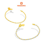 MASDORA 916 Gold Bracelet Rantai Tangan Emas ~ Bead Chain (EMAS 916/22K)