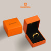 MASDORA 916 Gold Ring Cincin Emas ~ Golden Flower Frame Link (EMAS 916/22K)