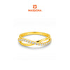 MASDORA 916 Gold Ring Rings Cincin Emas ~ Sparkling Mini Infinity (EMAS 916/22K)