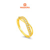 MASDORA 916 Gold Ring Rings Cincin Emas ~ Sparkling Flattered Romance (EMAS 916/22K)