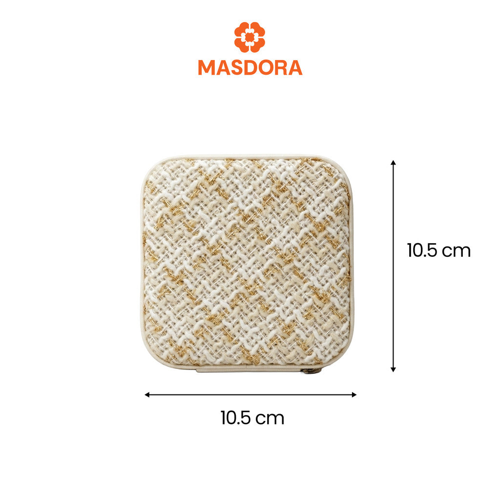 FREE GIFT [NOT FOR SALE] MASDORA Limited Edition White Jewellery Box