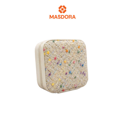 FREE GIFT [NOT FOR SALE] MASDORA Limited Edition White Jewellery Box