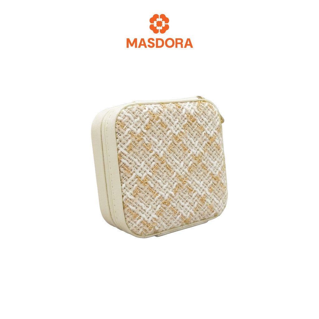 FREE GIFT [NOT FOR SALE] MASDORA Limited Edition White Jewellery Box