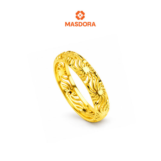 MASDORA 916 Gold Ring Rings Cincin Emas ~ HG New Lush Band (EMAS 916/22K)