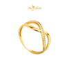 MASDORA 916 Gold Ring Rings Cincin Emas ~ Emirates Star Sparkling Infinity (EMAS 916/22K)