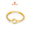 MASDORA 916 Gold Ring Rings Cincin Emas ~ Sparkling Sincero Gleam (EMAS 916/22K)