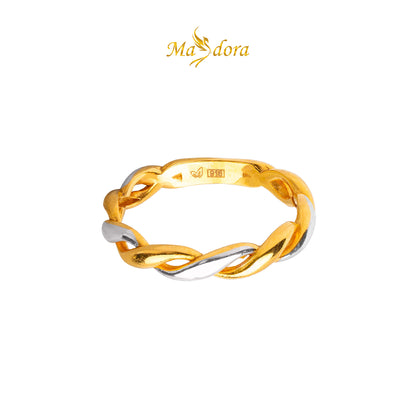 MASDORA 916 Gold Ring Rings Cincin Emas ~ Emirates Star Zahra Duotone (EMAS 916/22K)