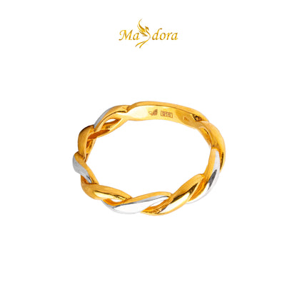 MASDORA 916 Gold Ring Rings Cincin Emas ~ Emirates Star Zahra Duotone (EMAS 916/22K)