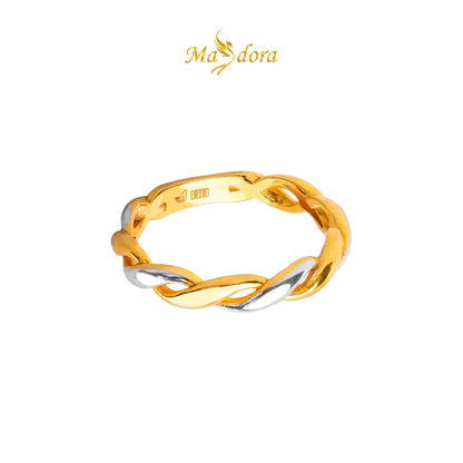 MASDORA 916 Gold Ring Rings Cincin Emas ~ Emirates Star Zahra Duotone (EMAS 916/22K)