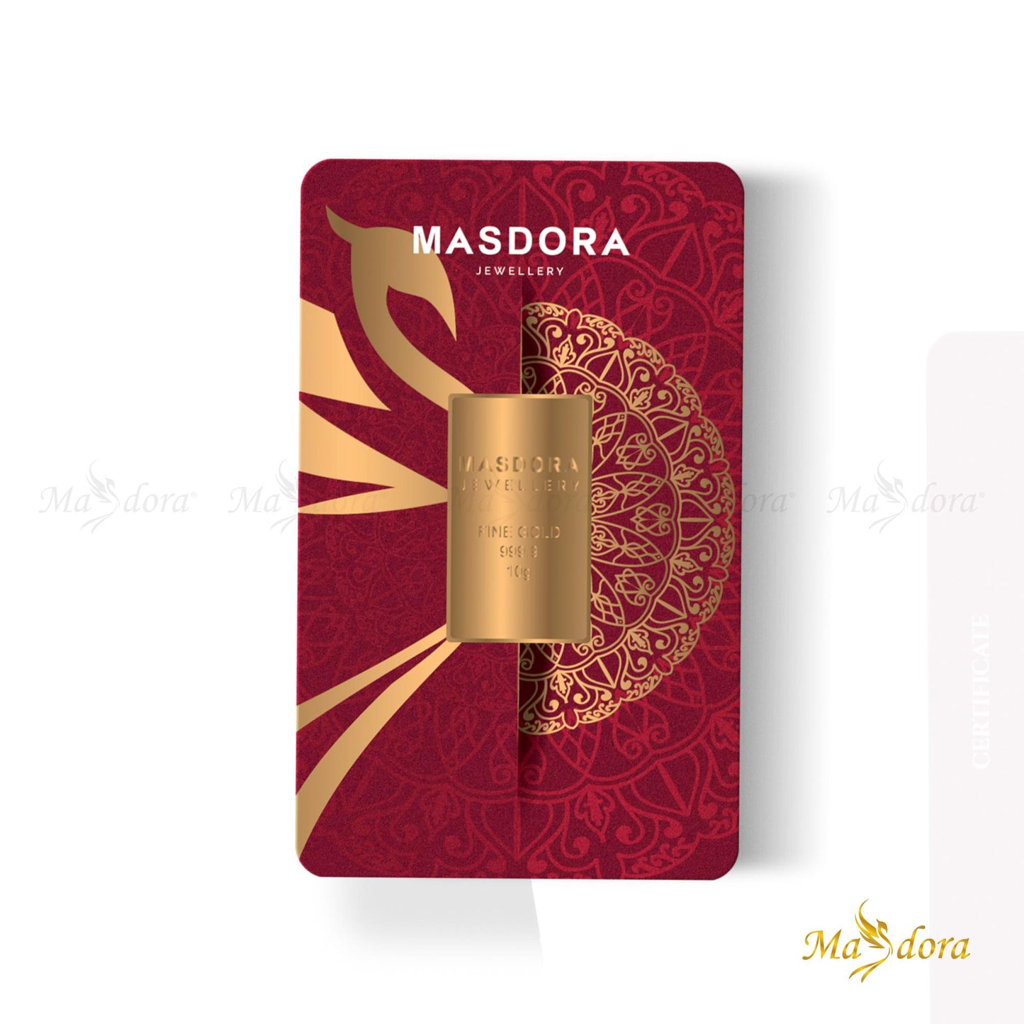 Masdora Signature Gold Bullion Bar 10g (Emas 999.9)