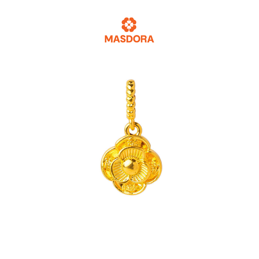 MASDORA 916 Gold Pendant Loket Emas ~ HG Nuevo CC Rose (EMAS 916/22K)