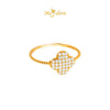 MASDORA 916 Gold Ring Rings Cincin Emas ~ Lucky Rope (EMAS 916/22K)