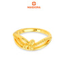 MASDORA 916 Gold Ring Rings Cincin Emas ~ HG Golden Iris Twist (EMAS 916/22K)