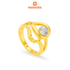 MASDORA 916 Gold Ring Rings Cincin Emas ~ HG Duotone Enormous Calendula (EMAS 916/22K)