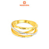 MASDORA 916 Gold Ring Rings Cincin Emas ~ Quadruple Cross (EMAS 916/22K)