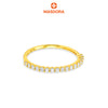 MASDORA 916 Gold Ring Rings Cincin Emas ~ Sparkling Zircon Series (EMAS 916/22K)