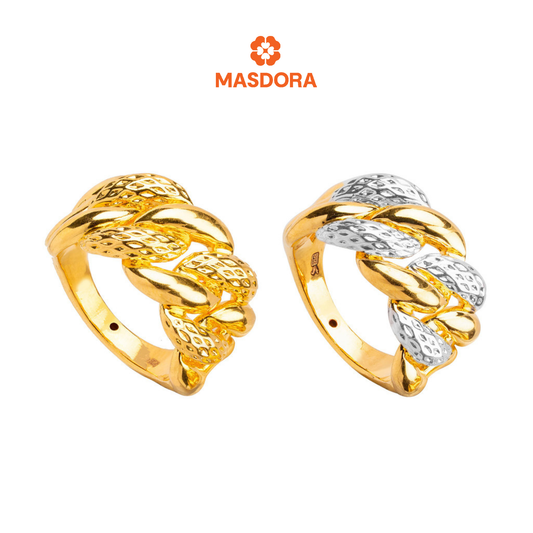 MASDORA 916 Gold Ring Rings Cincin Emas ~ HG Chroma Adira (EMAS 916/22K)
