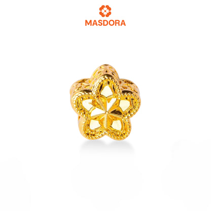 MASDORA 916 Gold Beads Bead Emas ~ HG Pointy Star Sakura (EMAS 916/22K)