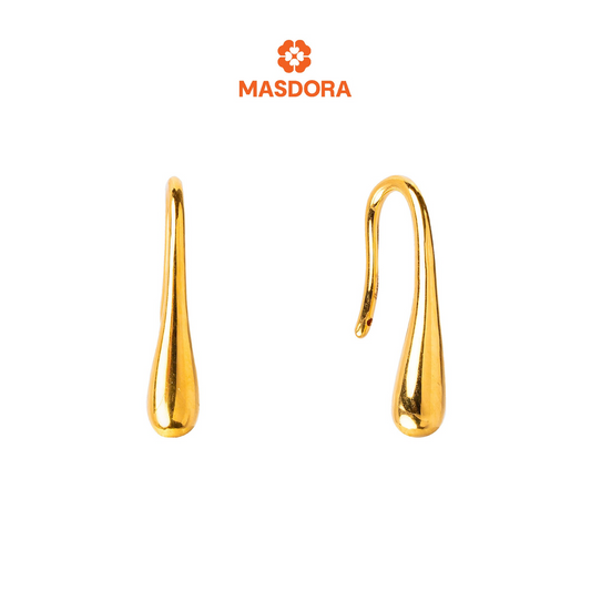 MASDORA 999 Gold Earring Earrings Emas ~ Golden Fashioned Rupert (EMAS 999/24K)