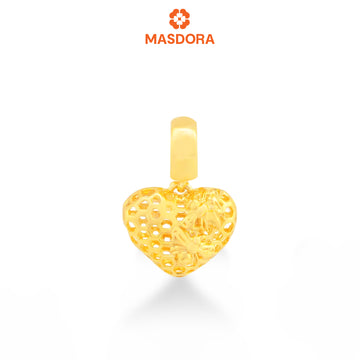 MASDORA 916 Gold Charms Charm Emas ~ Bee My Love (EMAS 916/22K)