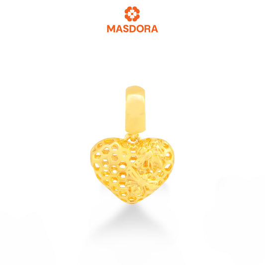 MASDORA 916 Gold Charms Charm Emas ~ Bee My Love (EMAS 916/22K)
