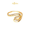MASDORA 916 Gold Ring Rings Cincin Emas ~ Sparkling Fancy Tranz (EMAS 916/22K)