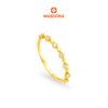 MASDORA 916 Gold Ring Rings Cincin Emas ~ Sparkling Luminous Stars (EMAS 916/22K)