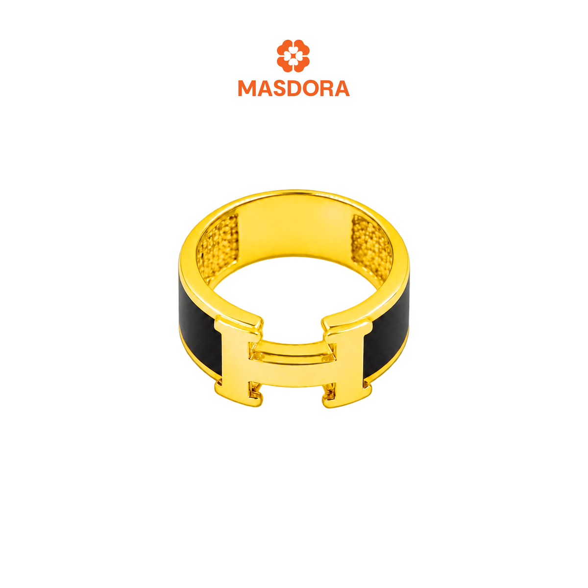 MASDORA 916 Gold Ring Rings Cincin Emas ~ H Enamel (EMAS 916/22K)