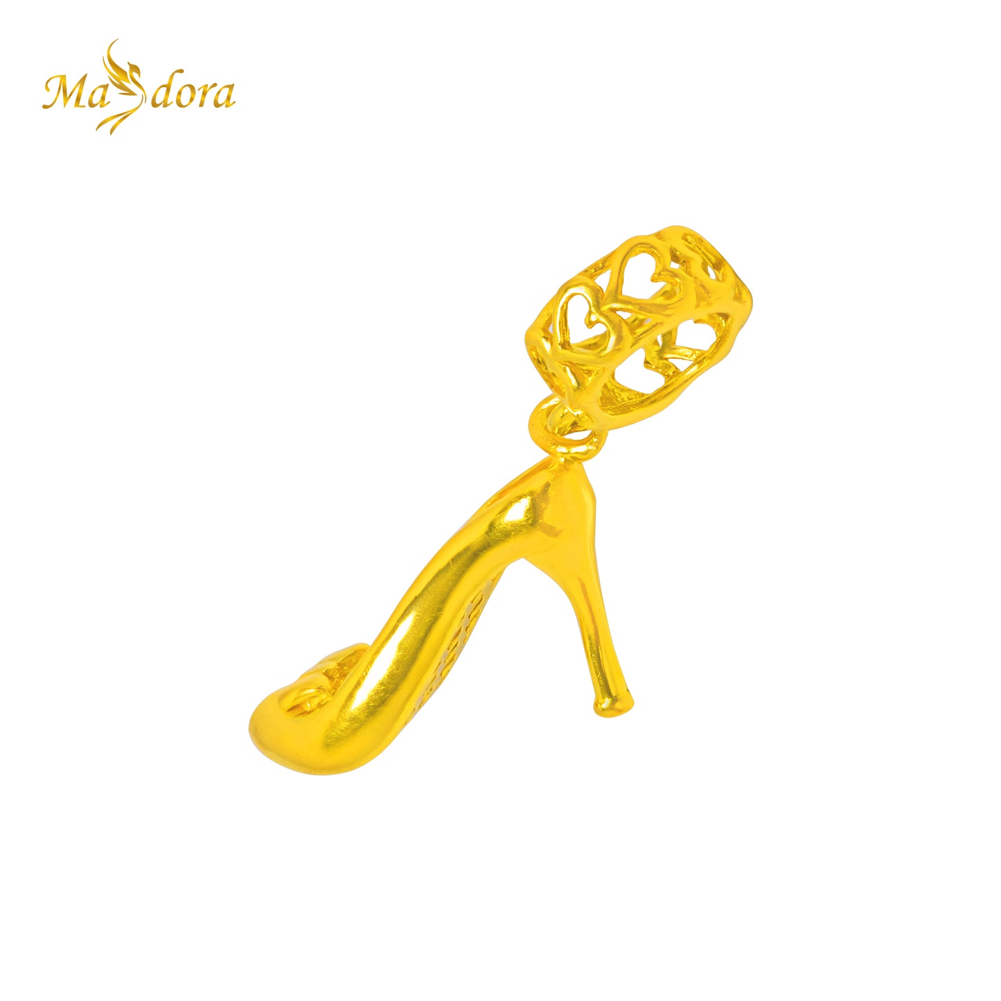 Masdora Golden Heel Charm Emas 916