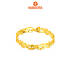 MASDORA 916 Gold Ring Rings Cincin Emas ~ Golden Quaint Band (EMAS 916/22K)