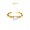 MASDORA 916 Gold Ring Rings Cincin Emas ~ Sparkling Fashion Solitaire (EMAS 916/22K)