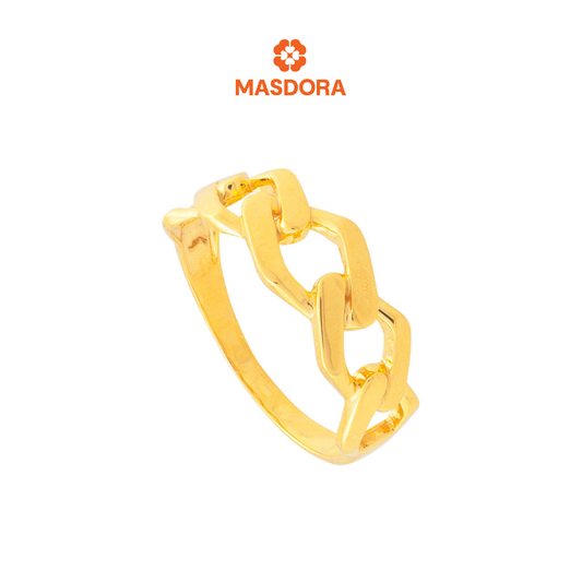 MASDORA 916 Gold Ring Rings Cincin Emas ~ Solid linney (EMAS 916/22K)