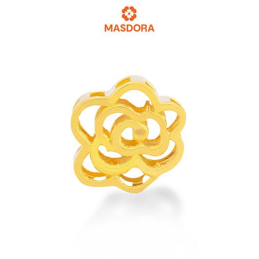 MASDORA 916 Gold Beads Bead Emas ~ Golden Rose (EMAS 916/22K)