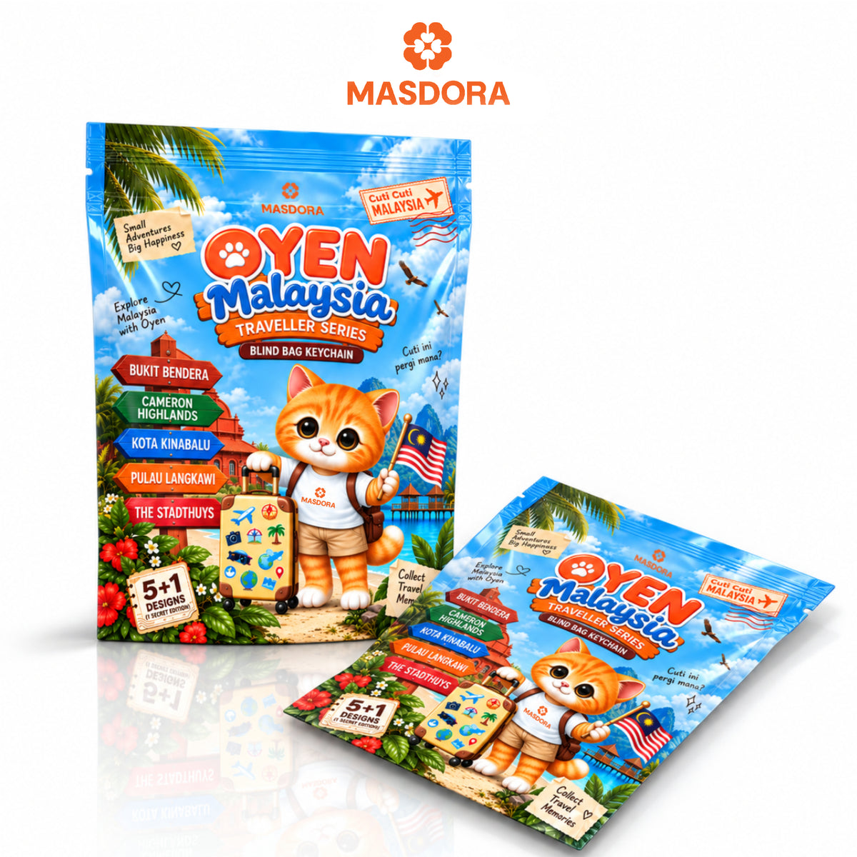 FREE GIFT [NOT FOR SALE] MASDORA LIMITED EDITION MEOWDEKA BLIND BAG