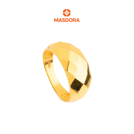 MASDORA 916 Gold Ring Rings Cincin Emas ~ Emirates Star Erlena Gold (EMAS 916/22K)
