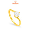 MASDORA 916 Gold Ring Rings Cincin Emas ~ Solitaire Gold (EMAS 916/22K)