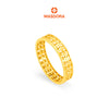 MASDORA 916 Gold Ring Rings Cincin Emas ~ Simple Round Abacus (EMAS 916/22K)