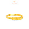 MASDORA 916 Gold Ring Rings Cincin Emas ~ Golden Caterpillar (EMAS 916/22K)