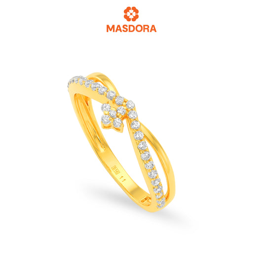 MASDORA 916 Ring Rings Cincin ~ Sparkling Fairy (EMAS 916/22K)