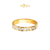 MASDORA 916 Gold Ring Rings Cincin Emas ~ Shiny Diamond Cutting Band STM (EMAS 916/22K)