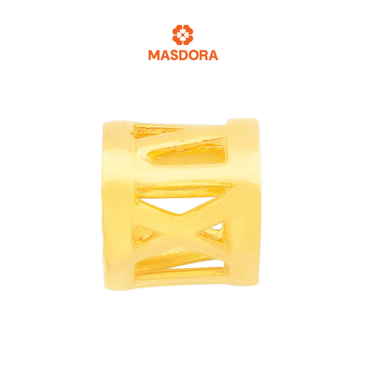 MASDORA 916 Gold Pendant Loket Emas ~ Roman Loop (EMAS 916/22K)