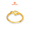 MASDORA 916 Gold Ring Rings Cincin Emas ~ Sparkling Sincero Gleam (EMAS 916/22K)