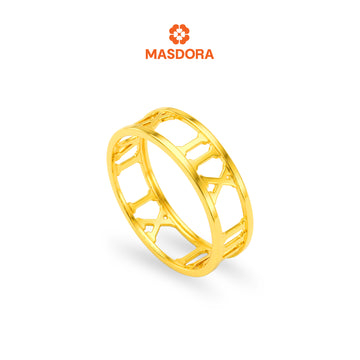 MASDORA 916 Gold Ring Rings Cincin Emas ~ Roman 1C (EMAS 916/22K)